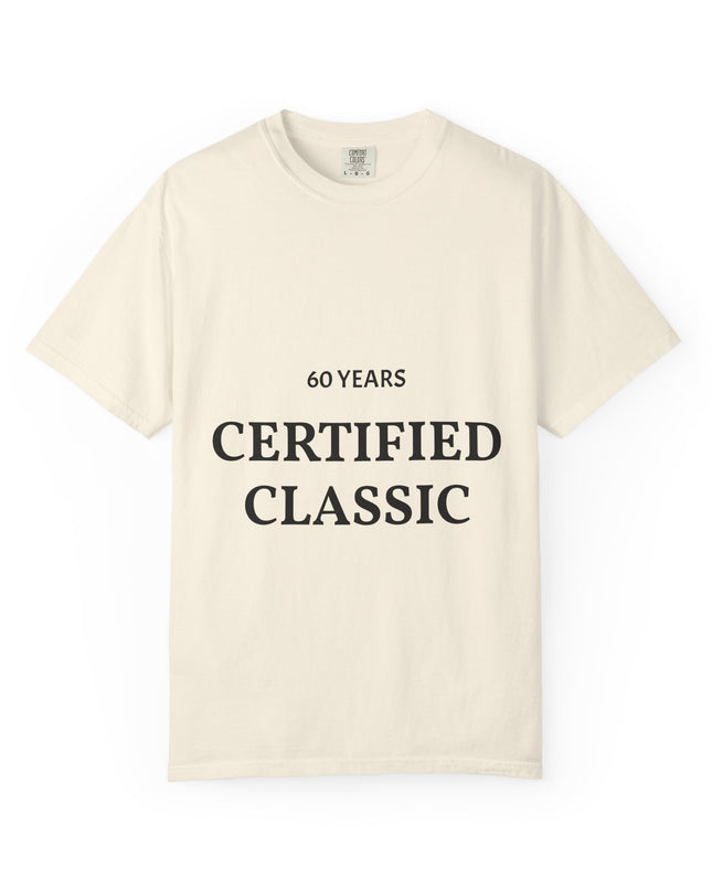 Certified Classic T‑Shirt — "60 Years" Anniversary Tee