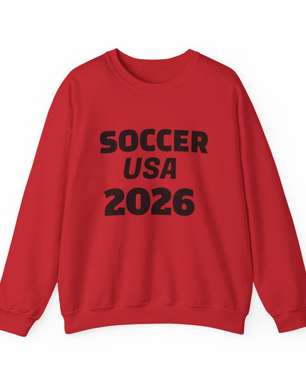 Soccer USA 2026 Crewneck Sweatshirt — World Cup Supporter Pullover