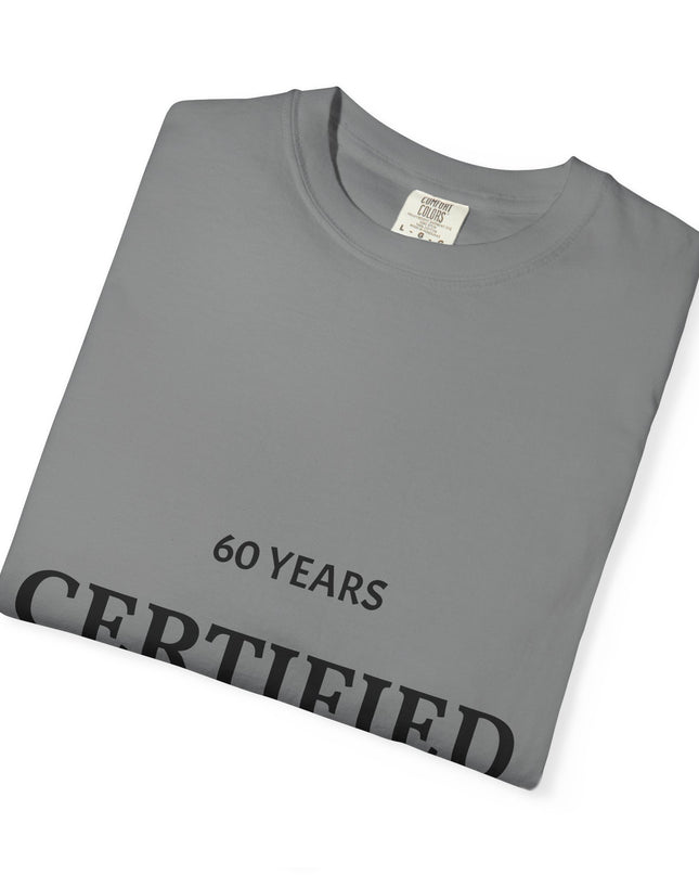 Certified Classic T‑Shirt — "60 Years" Anniversary Tee