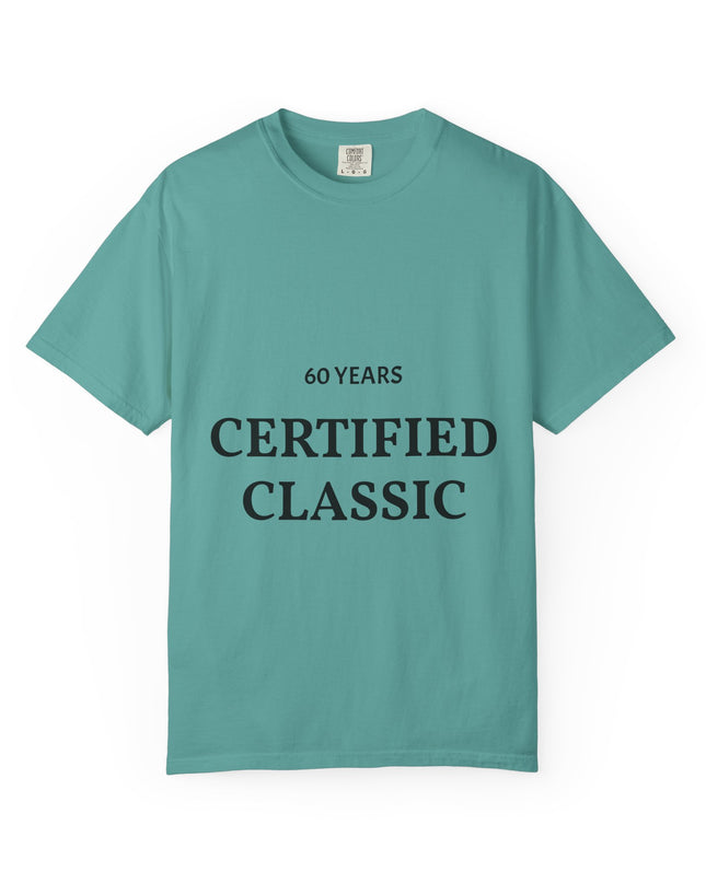 Certified Classic T‑Shirt — "60 Years" Anniversary Tee