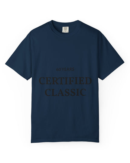 Certified Classic T‑Shirt — "60 Years" Anniversary Tee