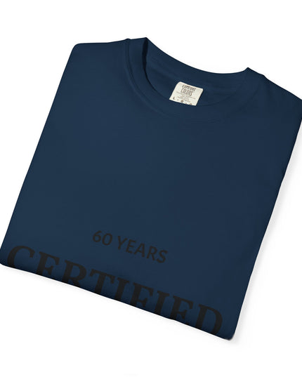 Certified Classic T‑Shirt — "60 Years" Anniversary Tee