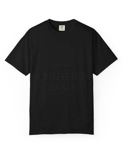 Certified Classic T‑Shirt — "60 Years" Anniversary Tee