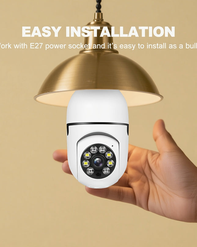 6pcs 4MP HD Wireless Security Camera System Can Monitor And Protect Your Family And Pets In Real Time Through 2.4G/5Ghz WIFI, Color Night Vision, 911 Artificial Intelligence Indoor Monitoring And Two-way Voice.