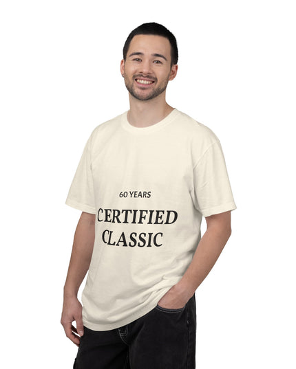 Certified Classic T‑Shirt — "60 Years" Anniversary Tee