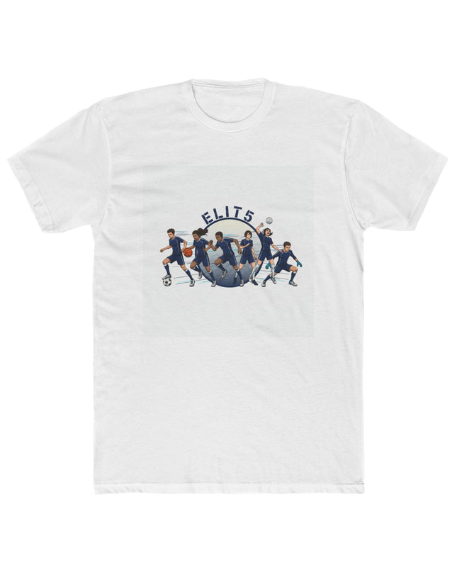 Elite Soccer Team Graphic Tee — 'ELITE' Youth Football Crew Shirt
