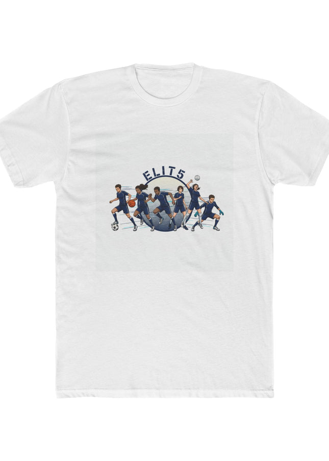 Elite Soccer Team Graphic Tee — 'ELITE' Youth Football Crew Shirt