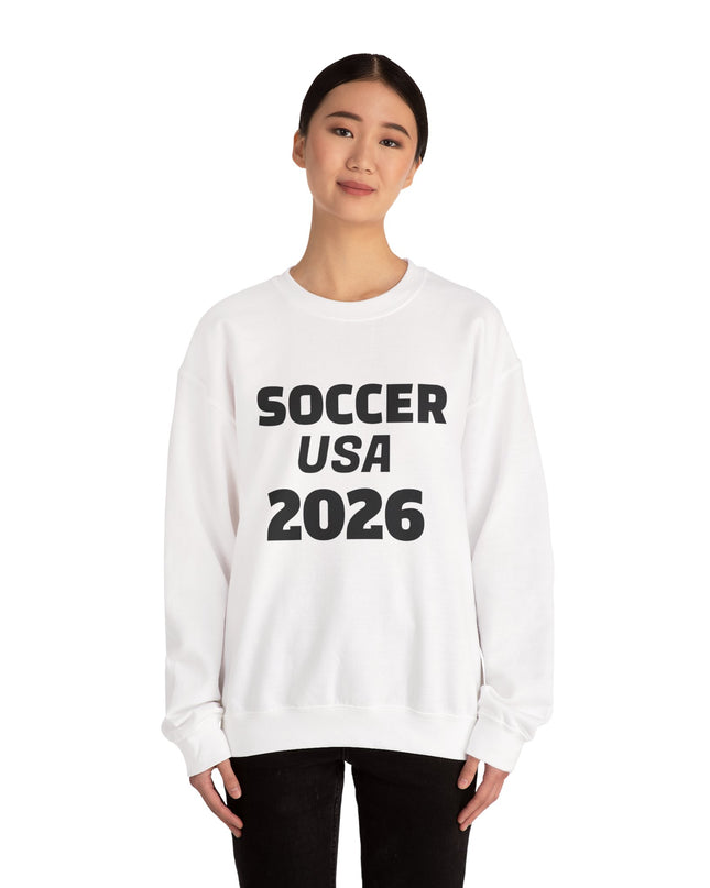 Soccer USA 2026 Crewneck Sweatshirt — World Cup Supporter Pullover