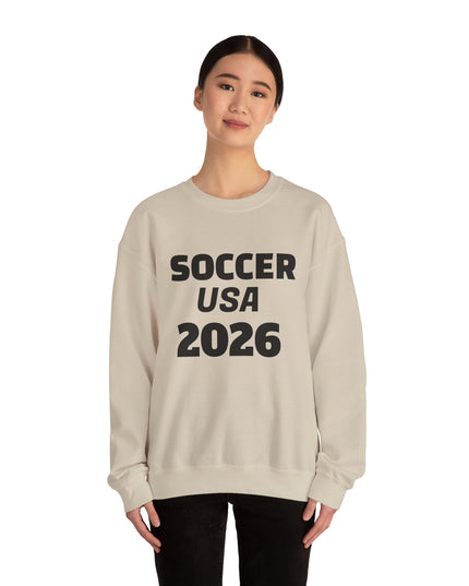 Soccer USA 2026 Crewneck Sweatshirt — World Cup Supporter Pullover