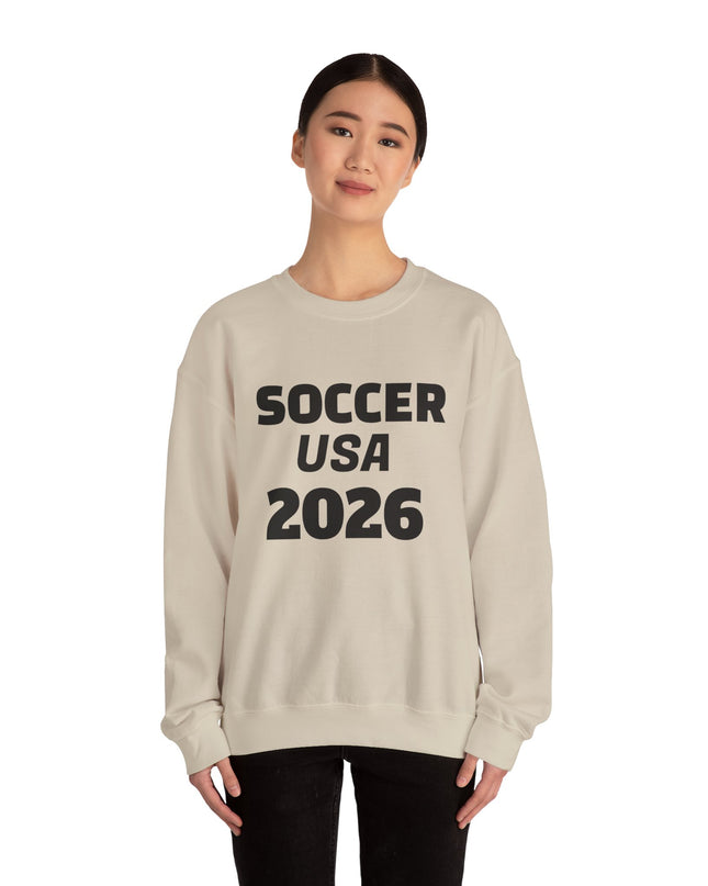 Soccer USA 2026 Crewneck Sweatshirt — World Cup Supporter Pullover