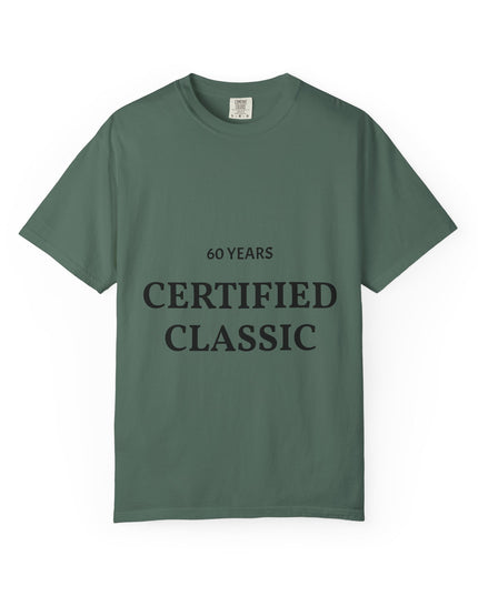 Certified Classic T‑Shirt — "60 Years" Anniversary Tee