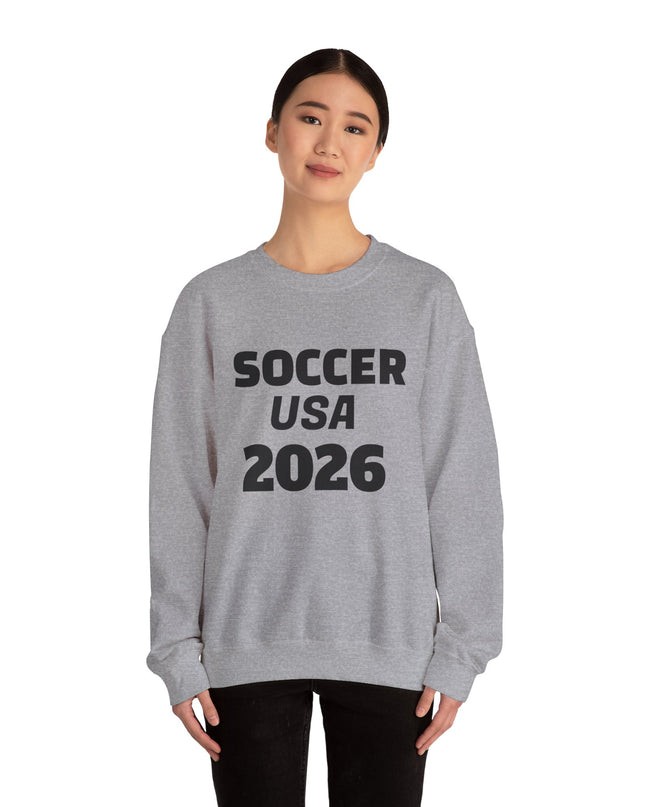 Soccer USA 2026 Crewneck Sweatshirt — World Cup Supporter Pullover