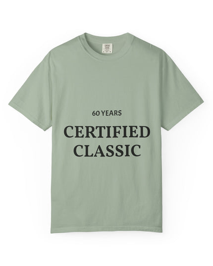 Certified Classic T‑Shirt — "60 Years" Anniversary Tee