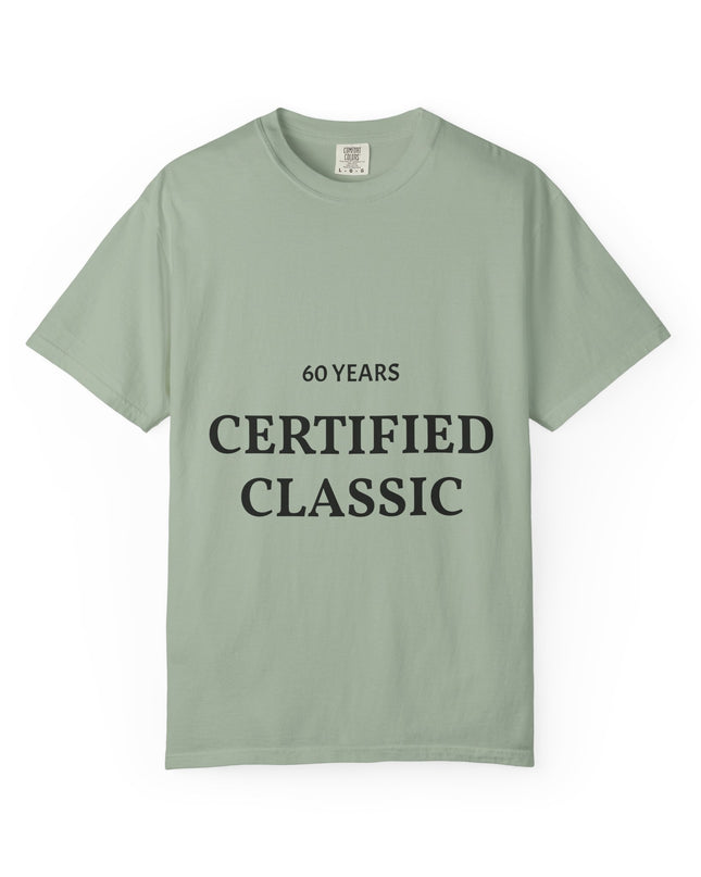 Certified Classic T‑Shirt — "60 Years" Anniversary Tee