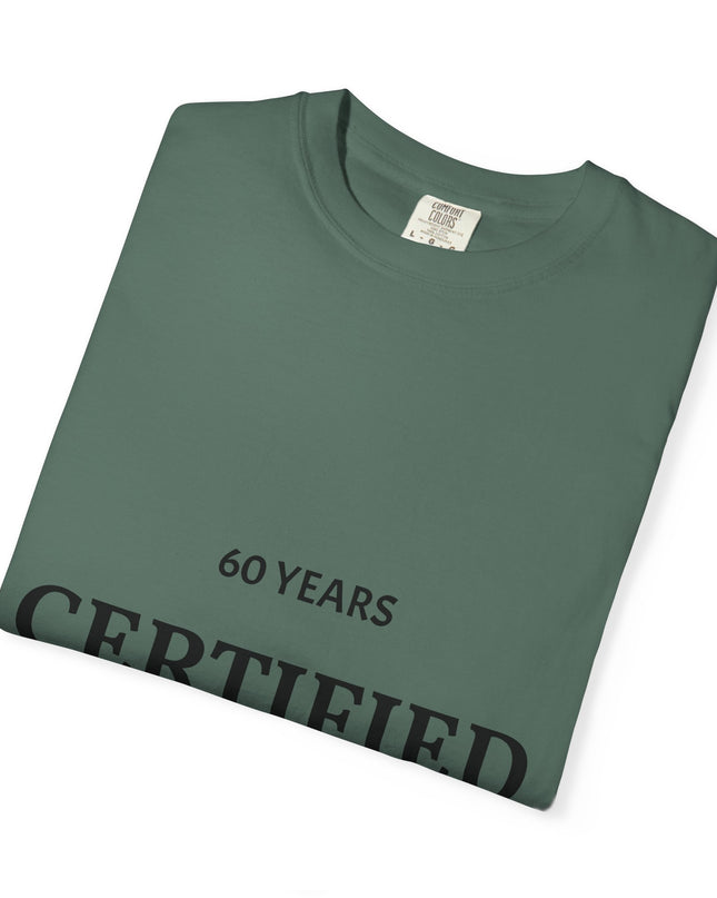 Certified Classic T‑Shirt — "60 Years" Anniversary Tee