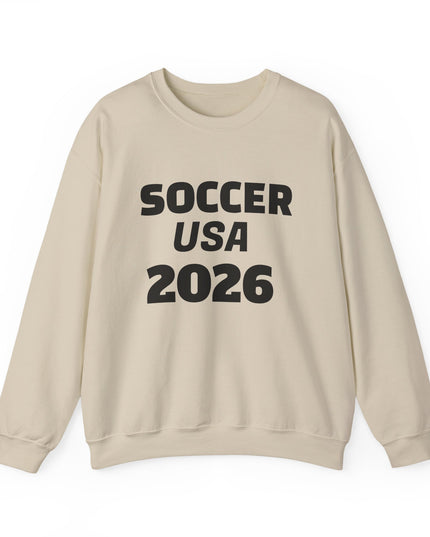 Soccer USA 2026 Crewneck Sweatshirt — World Cup Supporter Pullover