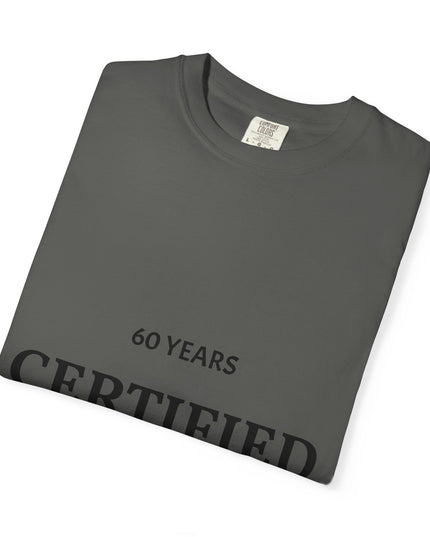 Certified Classic T‑Shirt — "60 Years" Anniversary Tee