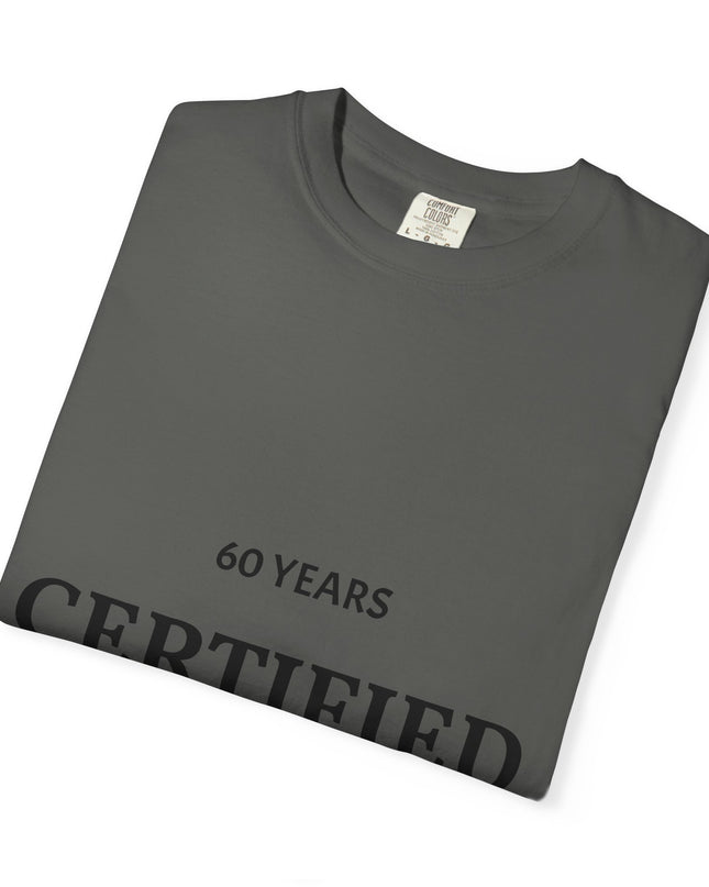 Certified Classic T‑Shirt — "60 Years" Anniversary Tee