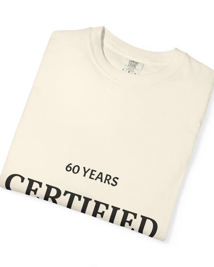 Certified Classic T‑Shirt — "60 Years" Anniversary Tee