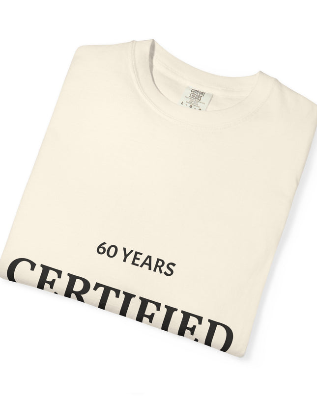 Certified Classic T‑Shirt — "60 Years" Anniversary Tee