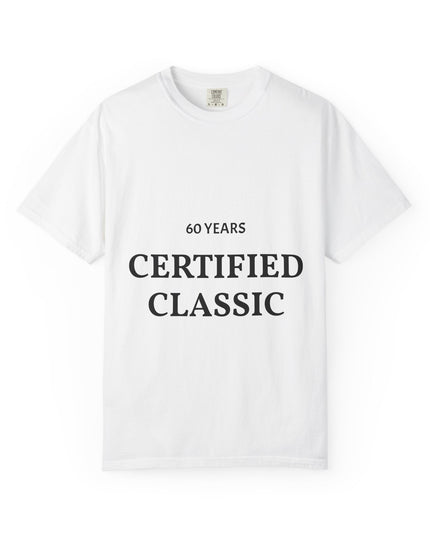 Certified Classic T‑Shirt — "60 Years" Anniversary Tee