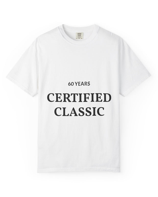 Certified Classic T‑Shirt — "60 Years" Anniversary Tee