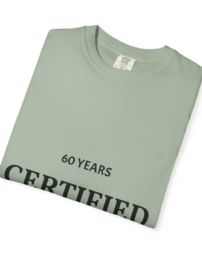 Certified Classic T‑Shirt — "60 Years" Anniversary Tee