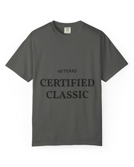 Certified Classic T‑Shirt — "60 Years" Anniversary Tee
