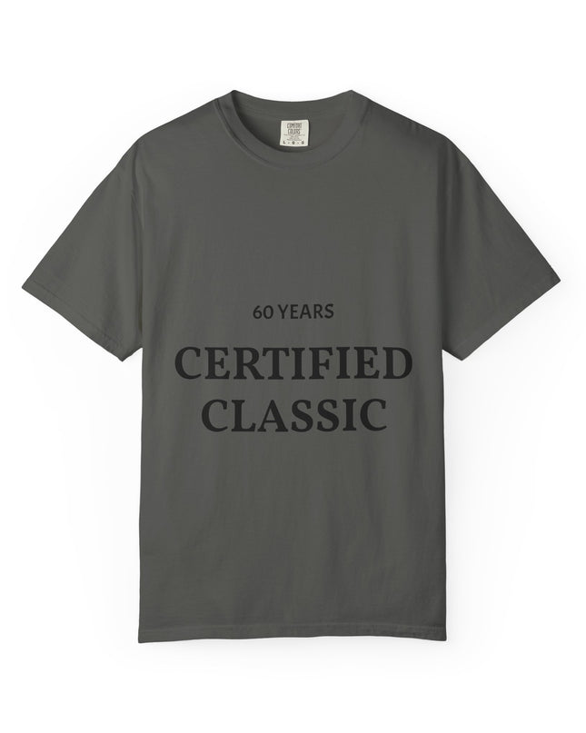 Certified Classic T‑Shirt — "60 Years" Anniversary Tee