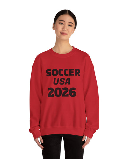 Soccer USA 2026 Crewneck Sweatshirt — World Cup Supporter Pullover