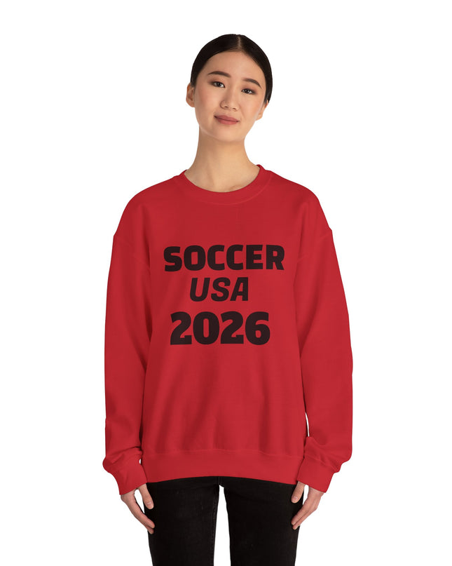 Soccer USA 2026 Crewneck Sweatshirt — World Cup Supporter Pullover