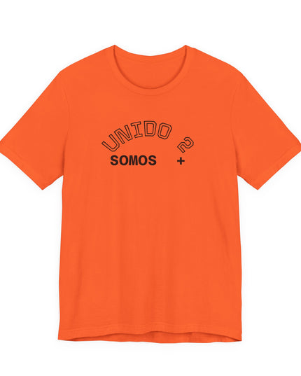 T‑Shirt — 'Unido? Somos +' Spanish Minimalist Graphic Tee