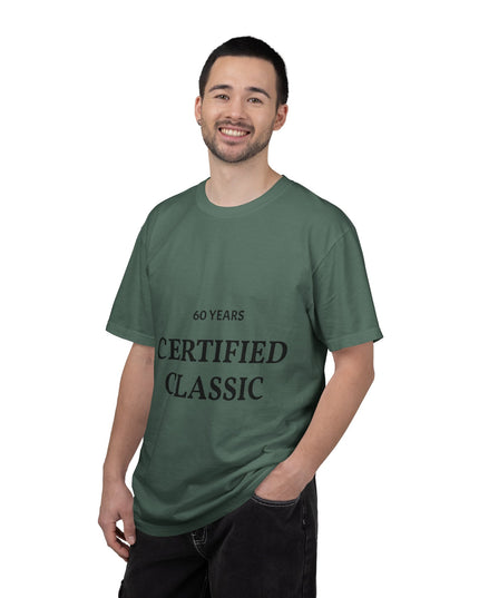 Certified Classic T‑Shirt — "60 Years" Anniversary Tee