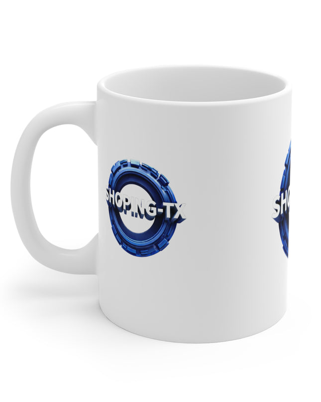 SHOP.MG-TX Logo Coffee Mug — 11oz Branded Ceramic Mug