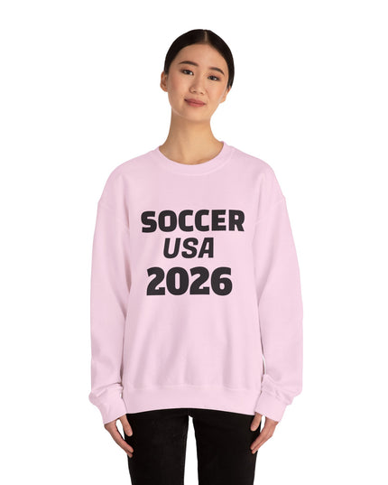 Soccer USA 2026 Crewneck Sweatshirt — World Cup Supporter Pullover
