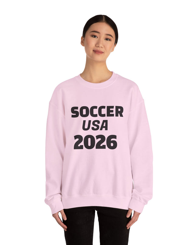 Soccer USA 2026 Crewneck Sweatshirt — World Cup Supporter Pullover