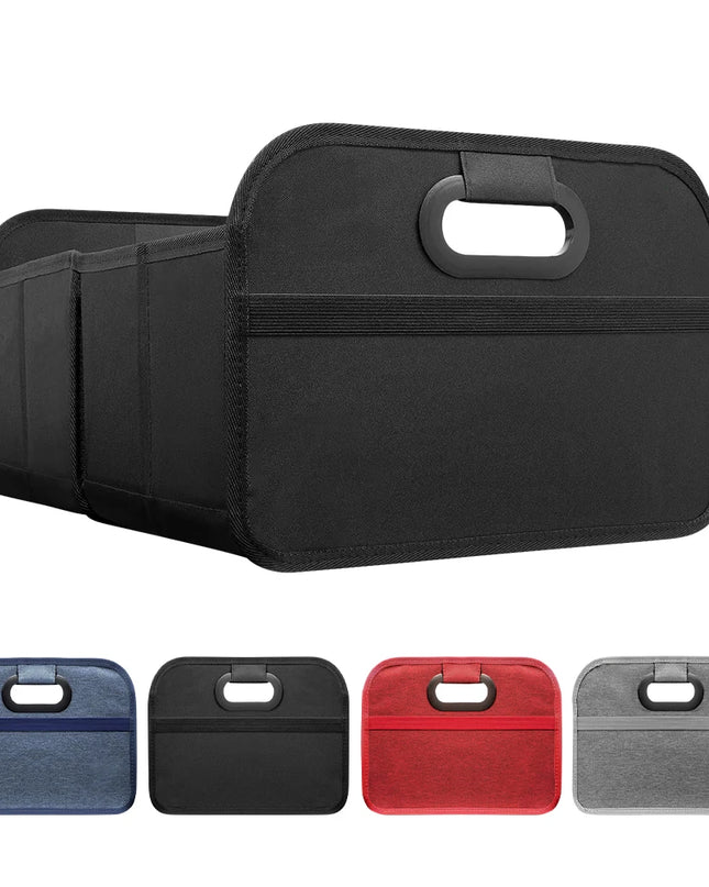 Trunk Organizer for suv, Foldable portable car storage box for camping outdoor storeroom,space saving multi functional
