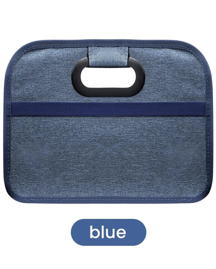 Trunk Organizer for suv, Foldable portable car storage box for camping outdoor storeroom,space saving multi functional