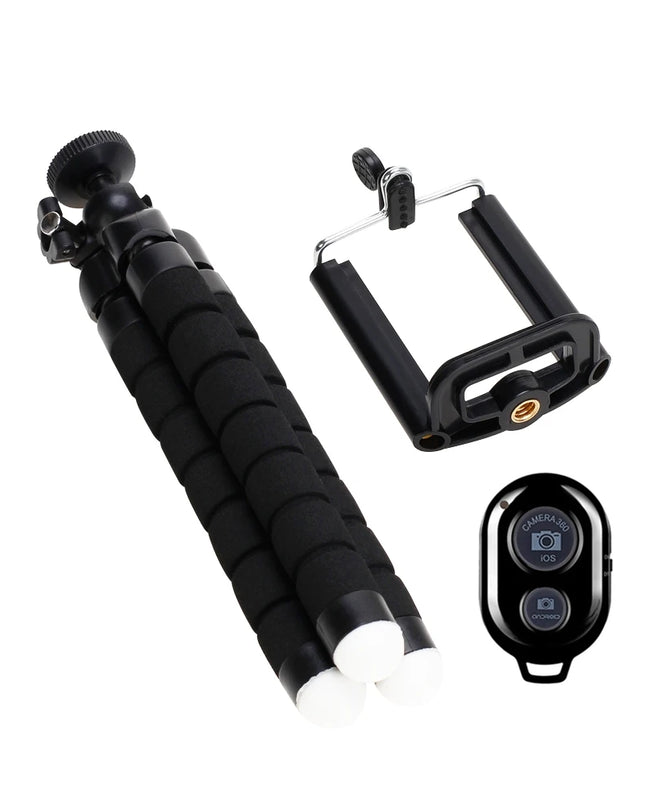 Tripods Tripod For Phone Mobile Camera Holder Clip Smartphone Monopod Tripe Stand Octopus Mini Tripod Stativ For Phone