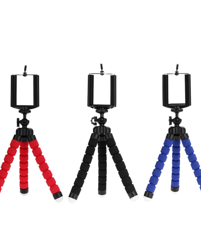 Tripods Tripod For Phone Mobile Camera Holder Clip Smartphone Monopod Tripe Stand Octopus Mini Tripod Stativ For Phone