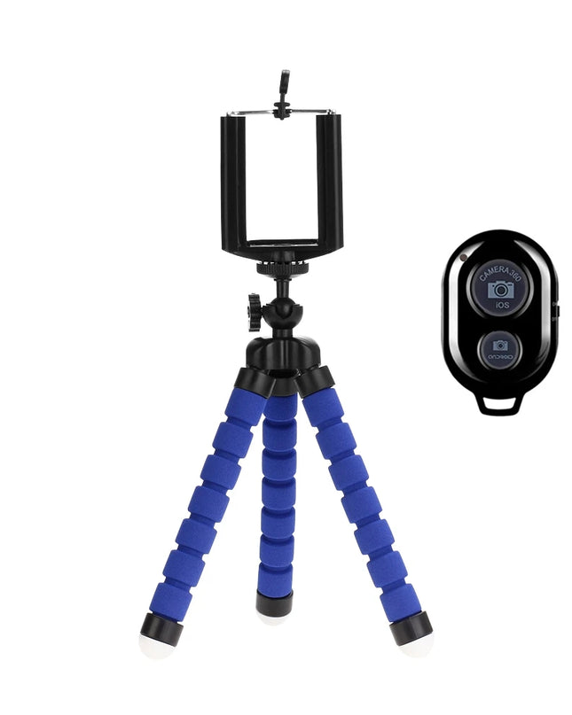 Tripods Tripod For Phone Mobile Camera Holder Clip Smartphone Monopod Tripe Stand Octopus Mini Tripod Stativ For Phone