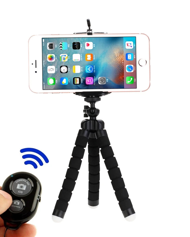 Tripods Tripod For Phone Mobile Camera Holder Clip Smartphone Monopod Tripe Stand Octopus Mini Tripod Stativ For Phone