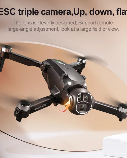 M7 Drone with 5G HD Camera Brushless Motor 4K UHD Video 1080P Image Stabilization Large Screen Remote Control Quadcopter