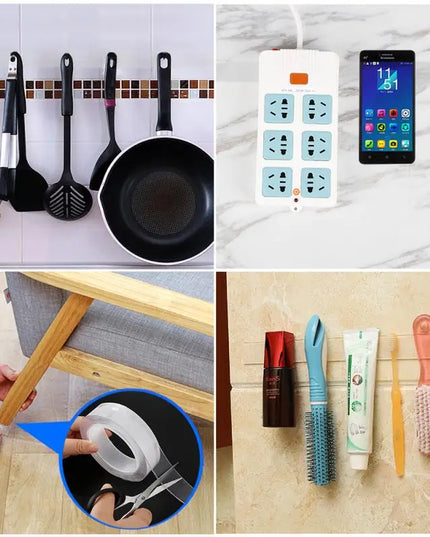 Ultra-strong Double Sided Adhesive Monster Tape Home Appliance Waterproof Wall Stickers Home Improvement Resistant Tapes