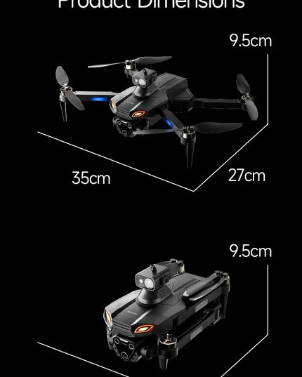 4DRC-M7 GPS Drone 8K Professional HD Camera Drones Brushless WIFI FPV Video 4.5 Inch Screen Control Quadcopter Drones Toy
