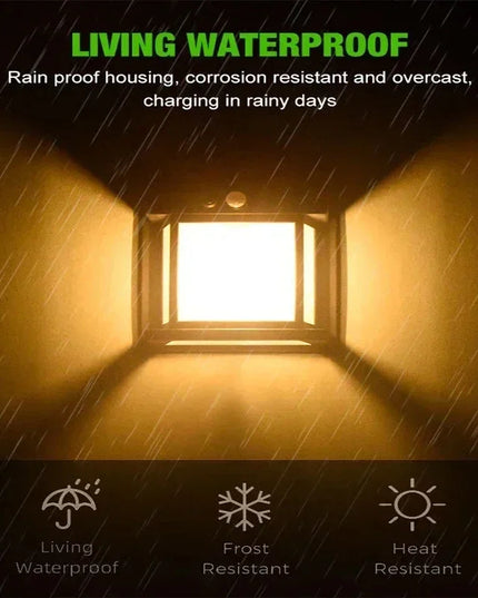 Powerful Outdoor Solar Lamp Garden Solar Powered Streetlight Outdoor Lights Waterproof Light Led Lighting External Decoration
