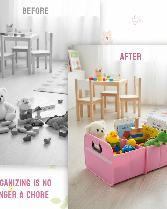 Trunk Organizer for suv, Foldable portable car storage box for camping outdoor storeroom,space saving multi functional