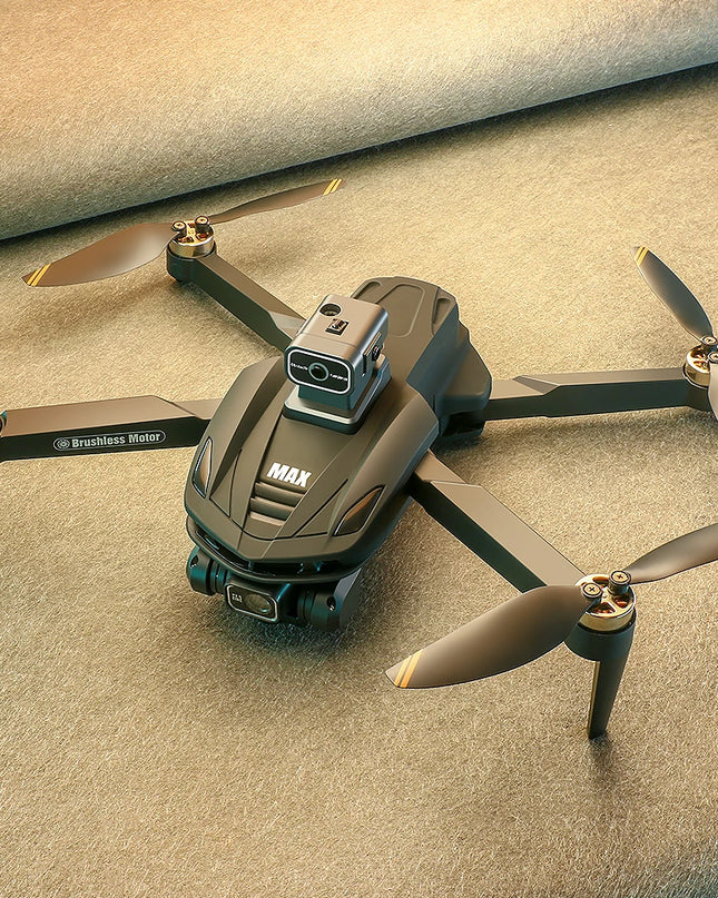 2025 V168 Pro MAX GPS Drone 8K Professional HD Camera 5G WIFI FPV 360° Obstacle Avoidance Brushless Large Screen RC Quadcopter