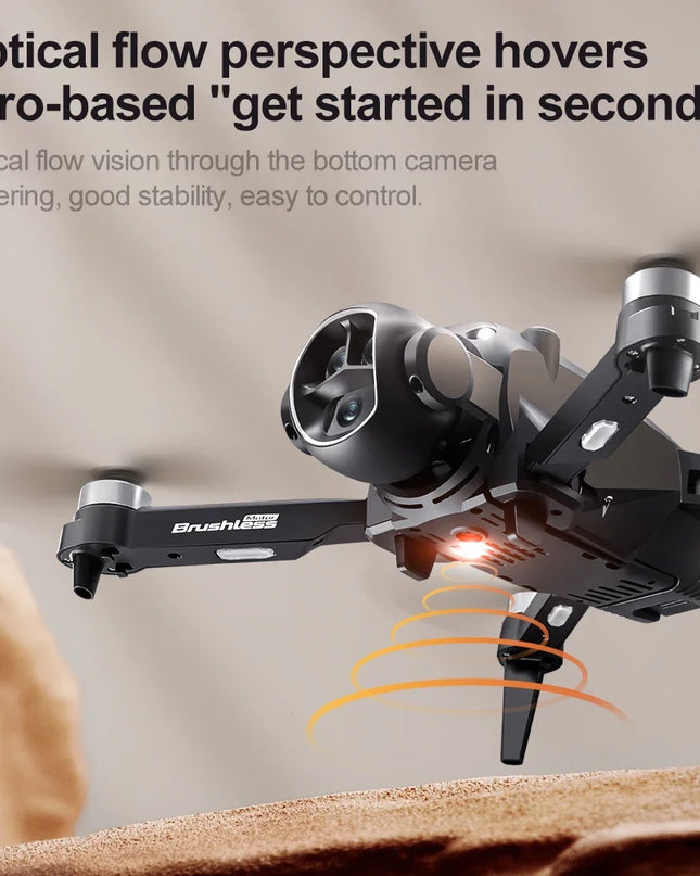 M7 Drone with 5G HD Camera Brushless Motor 4K UHD Video 1080P Image Stabilization Large Screen Remote Control Quadcopter