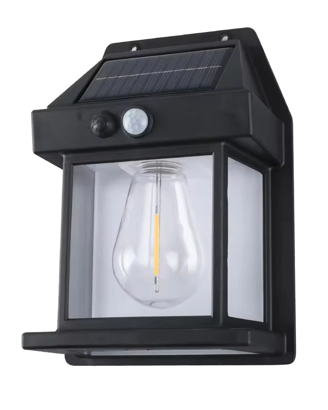 Solar Lights Outdoor Exterior Wall Lamps Retro Body Induction Atmosphere Christmas Fairy Lights Solar Charging Desk Lamps Gifts